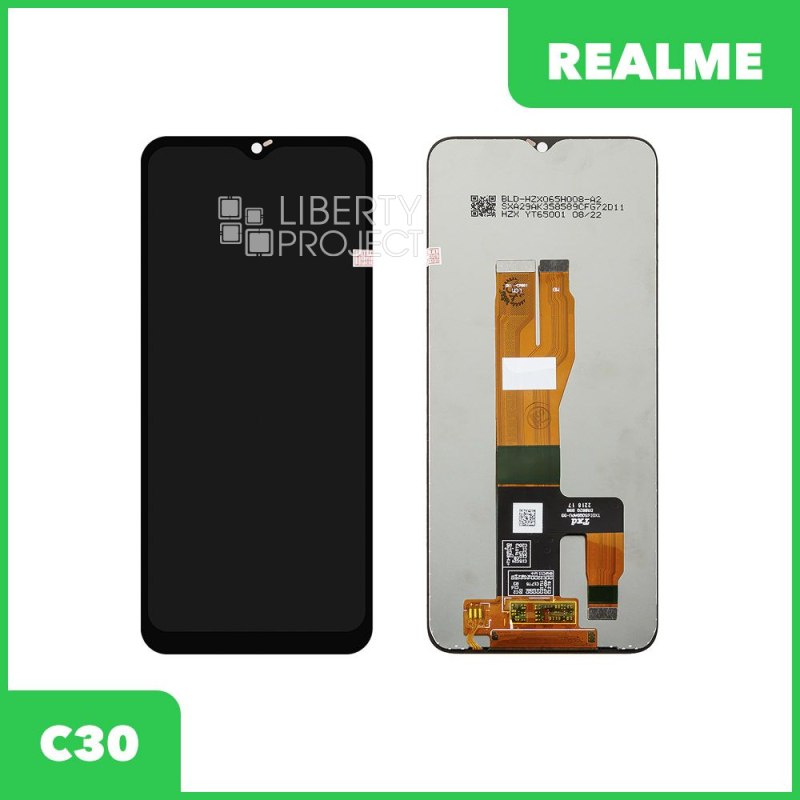 LCD дисплей для Realme C30/C33/Narzo 50i Prime (RMX 3581/RMX 3624/RMX 3506) с тачскрином Premium