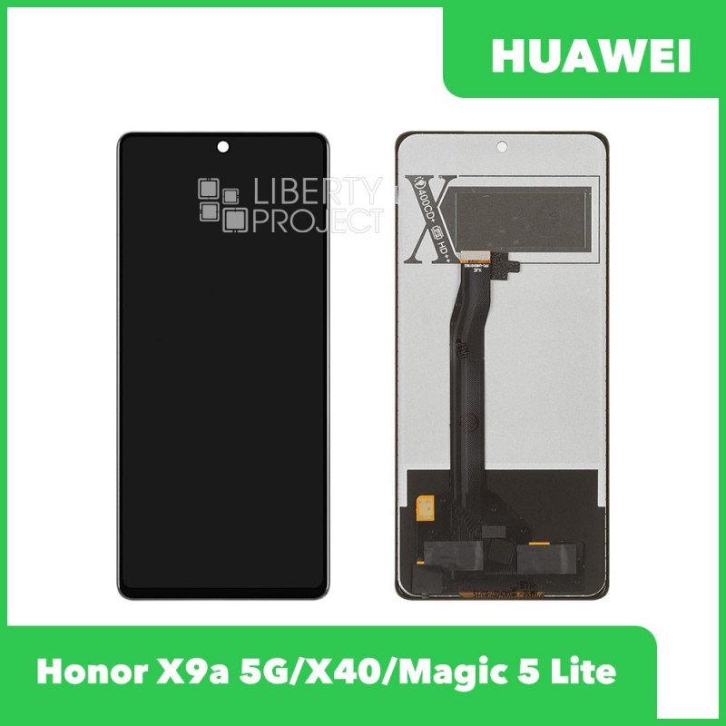 LCD дисплей для Huawei Honor X9a 5G/X40/Magic 5 Lite (RMO-NX1) с тачскрином Incell (черный) — фото 2