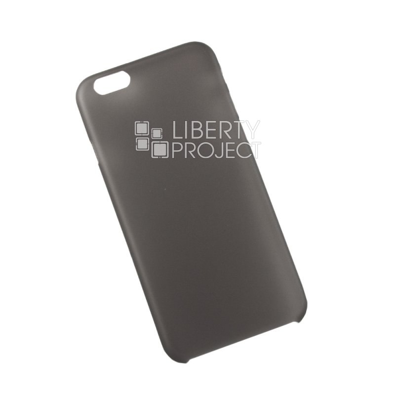 Защитная крышка &quot;LP&quot; для iPhone 6/6s 0,4 мм (черная матовая) коробка
