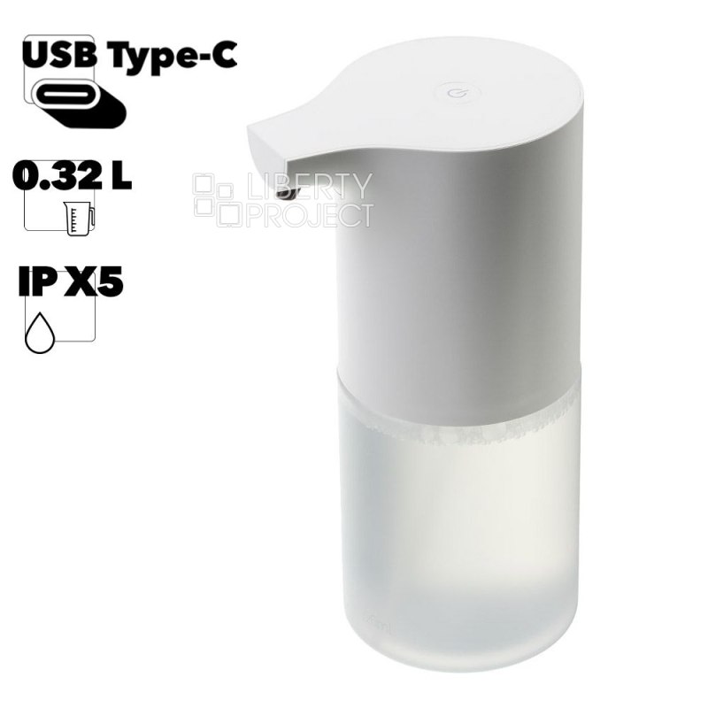 Дозатор автоматический для мыла-пены Xiaomi Mijia Automatic Foam Soap Dispenser 1S MJXSJ05XW (белый) — купить оптом в интернет-магазине Либерти