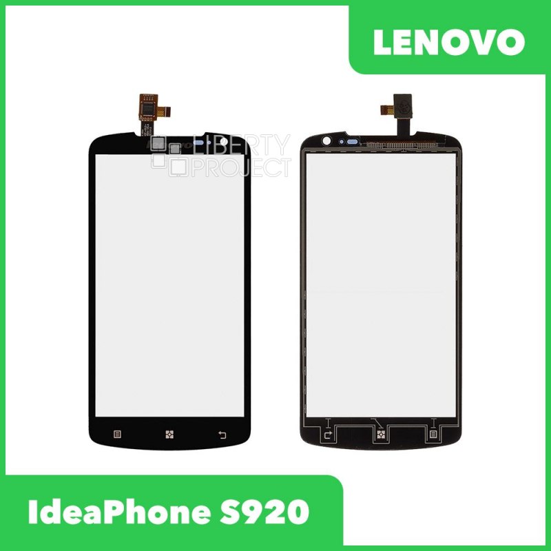 Тачскрин для Lenovo IdeaPhone S920 (черный)