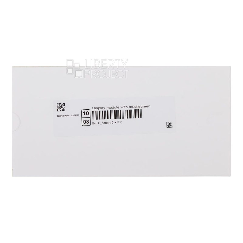LCD дисплей для Infinix Smart 9 (X6532) с тачскрином в рамке (черный) OR LCD — фото 4