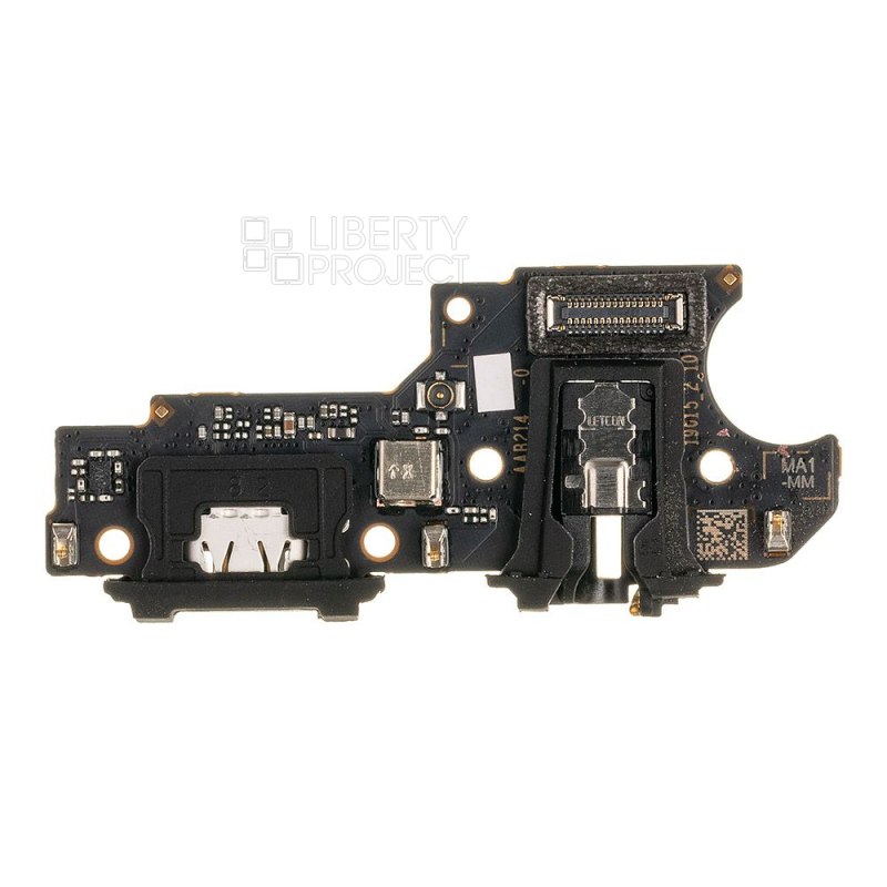 Шлейф/FLC Realme C11/C15 (RMX2185/RMX2180) на системный разъём/разъём гарнитуры/микрофон (оригинал) — фото 5