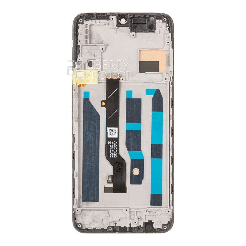 LCD дисплей для Infinix Note 12 Pro/12 2023 с тачскрином в рамке Incell (черный) — фото 3
