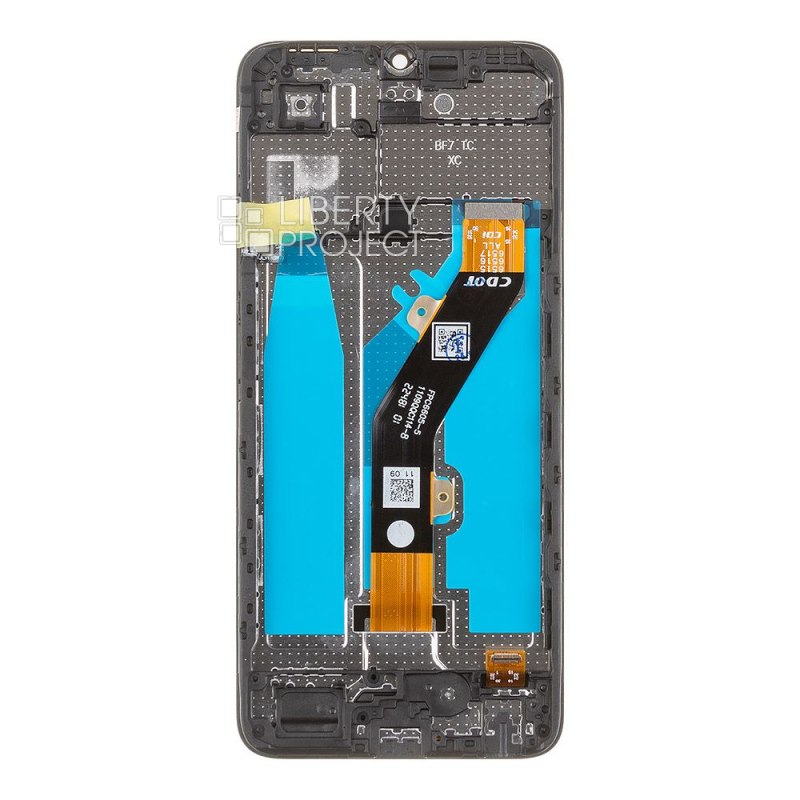 LCD дисплей для Tecno Spark Go 2023 (BF7) с тачскрином в рамке (черный) OR LCD — фото 3