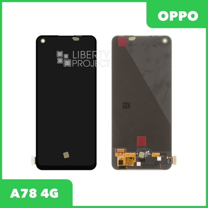 LCD дисплей для Realme 9 4G/10 4G/Reno7/8/8T 4G/Oppo A78 с тачскрином OLED (черный) OR — фото 2