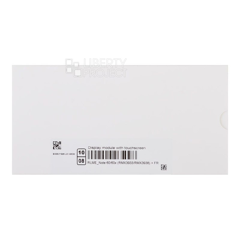 LCD дисплей для Realme Note 60/60x (RMX3933/RMX3938) с тачскрином в рамке (черный) OR LCD — фото 4
