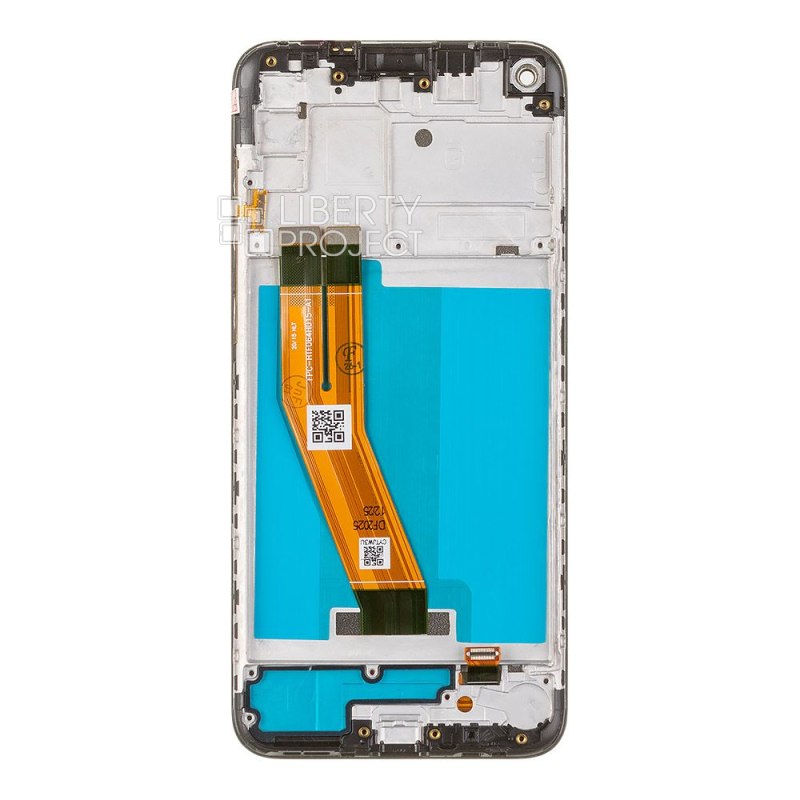 LCD дисплей для Samsung Galaxy A11 SM-A115F/DS в рамке (черный) 100% OR — фото 3