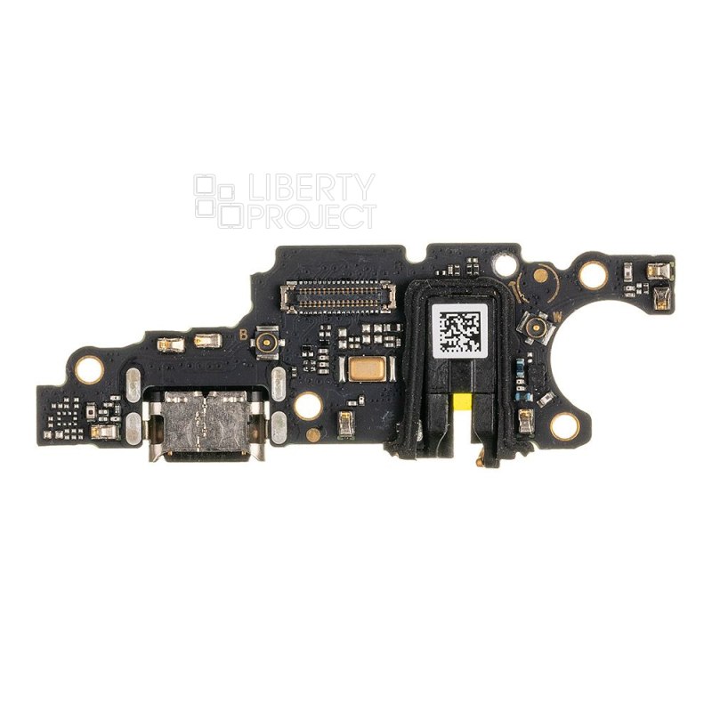 Шлейф/FLC Huawei Honor X7a (RKY-LX1) на системный разъём/микрофон, ориг — фото 5