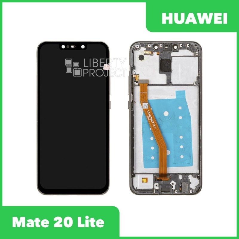 LCD дисплей для Huawei Mate 20 Lite (SNE-LX1) с тачскрином в рамке (черный) OR LCD — фото 2