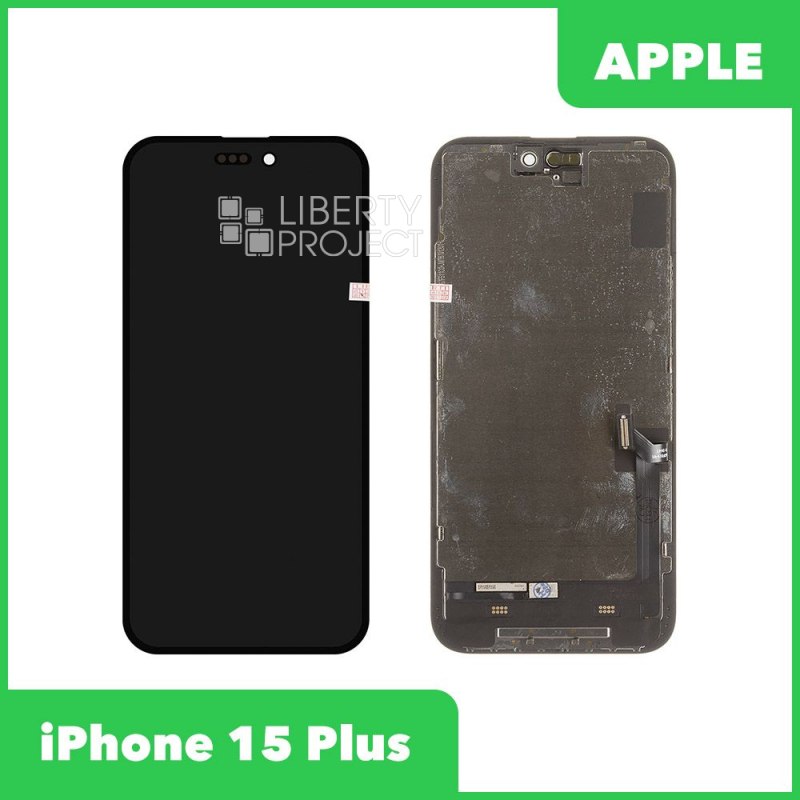 LCD дисплей для Apple iPhone 15 Plus (черный) матрица ZY In-Cell LTPS FHD (привязка без пайки) — фото 2