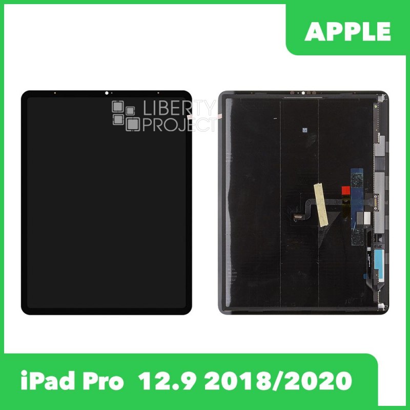 LCD дисплей для Apple iPad Pro (черный) 12.9" 2018/2020 (A1876/A1895/A2014/A2069/A2229/A2232/A2233) Оригинал с тачскрином — фото 2