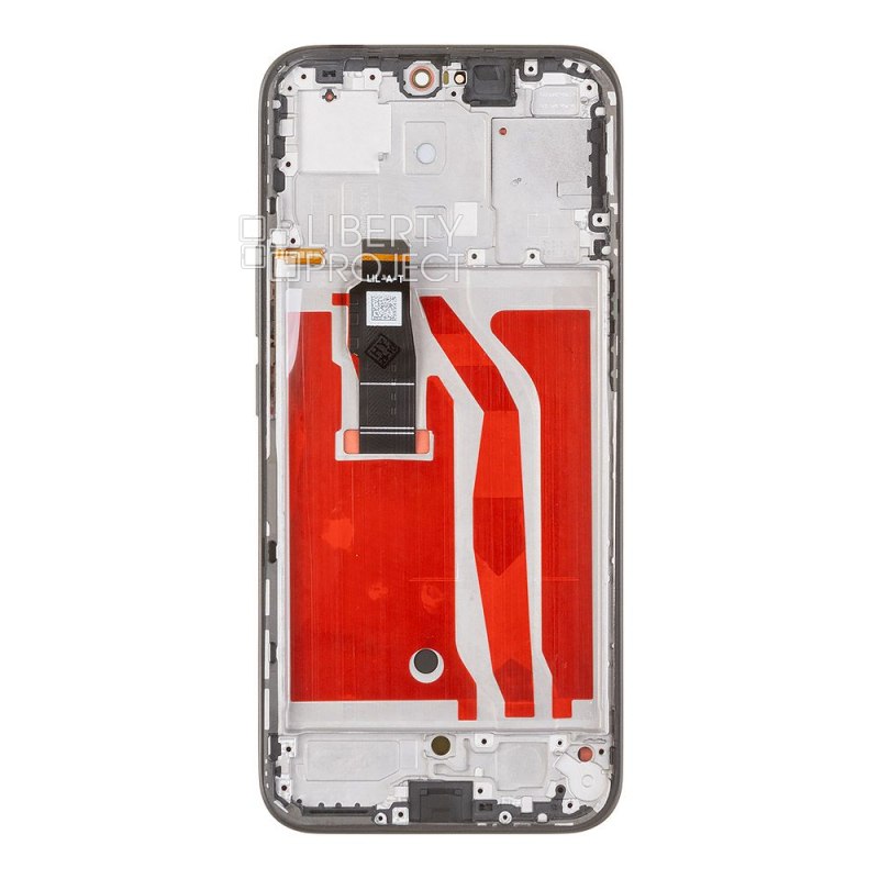 LCD дисплей для Huawei Honor X8c (ABR-LX1) с тачскрином в рамке (черный) 100% OR — фото 3