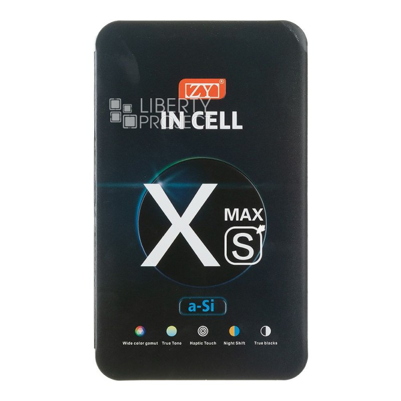 LCD дисплей для Apple iPhone XS Max (черный) матрица ZY In-Cell A-SI HD+ — фото 4