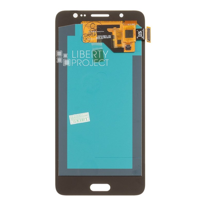 LCD дисплей для Samsung Galaxy J5 2016 SM-J510 в сборе с тачскрином OLED Small Size (золото) — фото 3