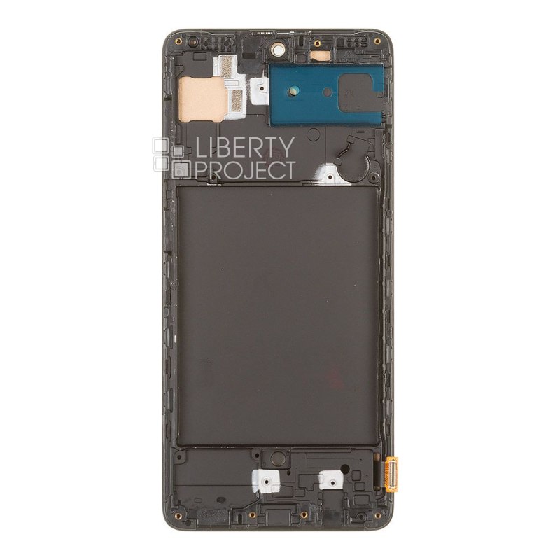 LCD дисплей для Samsung Galaxy A71 SM-A715 в сборе в рамке incell (черный) — фото 3