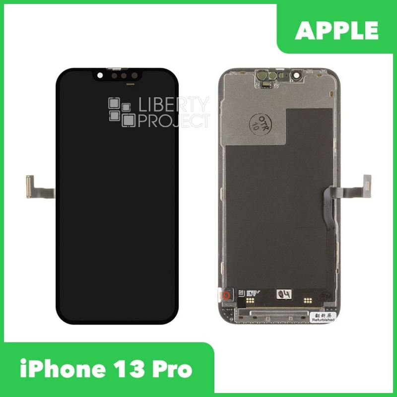 LCD дисплей для Apple iPhone 13 Pro (черный) с тачскрином original (change glass) без ошибки — фото 2