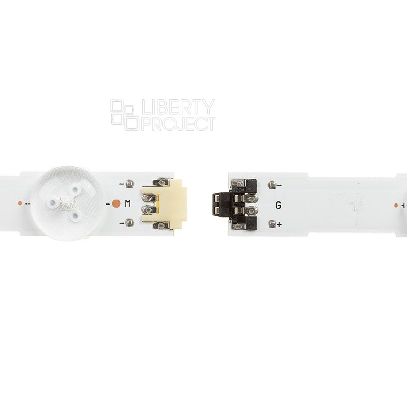 Светодиодная подсветка для телевизоров 55" LM41-00136A LM41-00135A 34798A (комплект 12 шт.) — фото 5