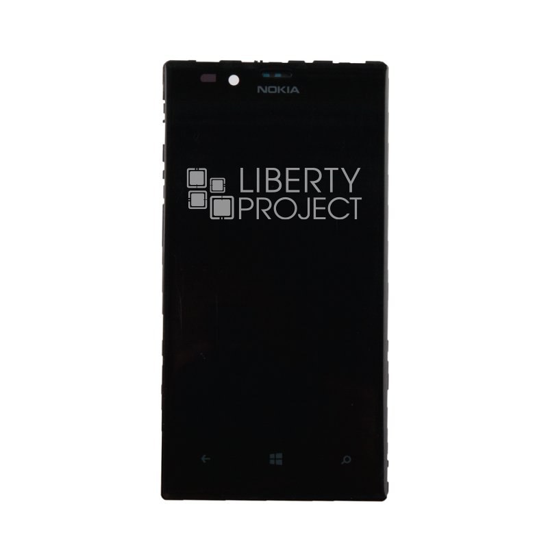 LCD дисплей для Nokia Lumia 720 в сборе с тачскрином, 1-я категория (черный)