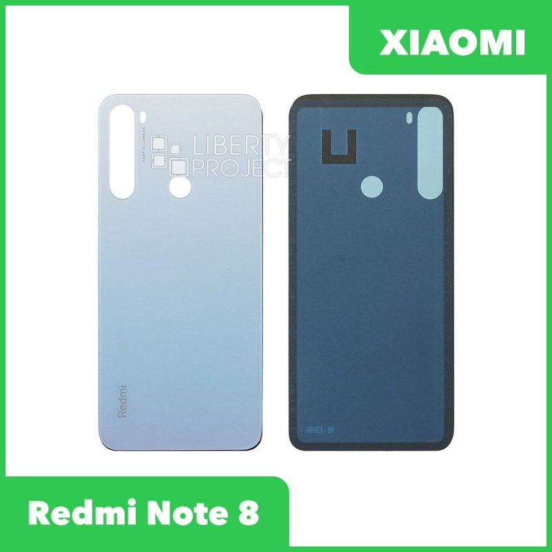 Задняя крышка для Xiaomi Redmi Note 8 (M1908C3JG)/Redmi Note 8 2021 (M1908C3JGG) (белый) — купить оптом в интернет-магазине Либерти