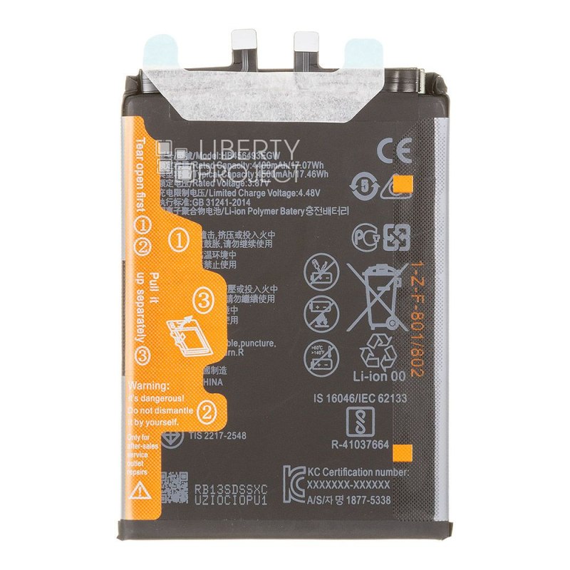 Аккумулятор (АКБ) Huawei Nova 10 SE/11/11 SE/12 SE/12s(HB456493EGW) Filling Capacity ориг компоненты — фото 5