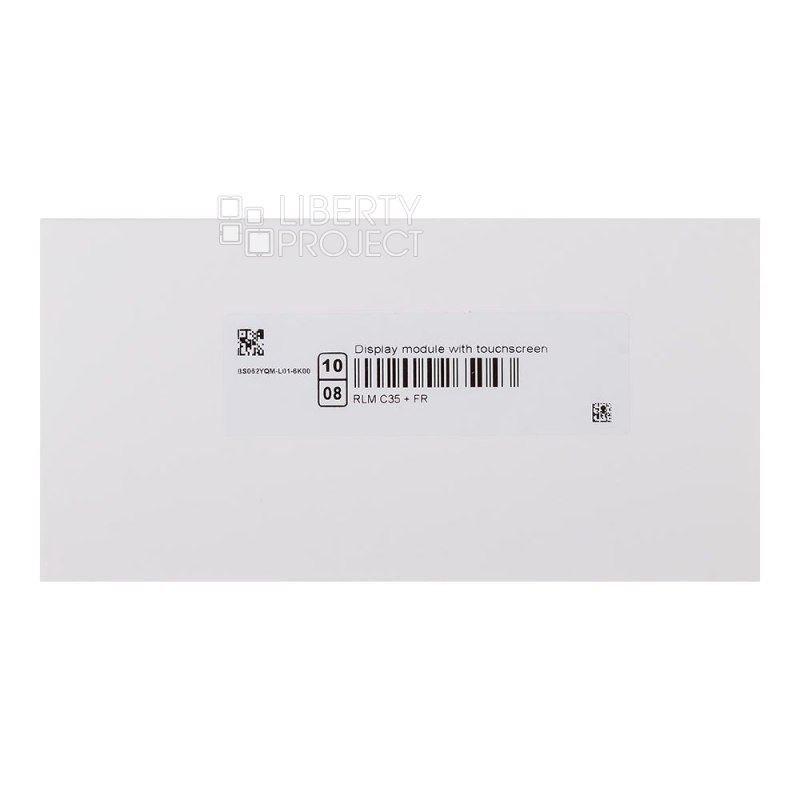 LCD дисплей для Realme C35 (RMX 3511) с тачскрином в рамке (черный) OR LCD — фото 4