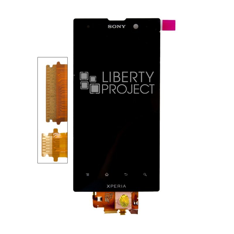 LCD дисплей для Sony Xperia ion LT28h/LT28at/LT28i в сборе с тачскрином