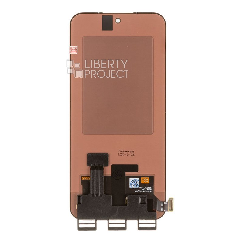 LCD дисплей для Realme 16 (RMX5171) с тачскрином (черный) ориг — фото 3