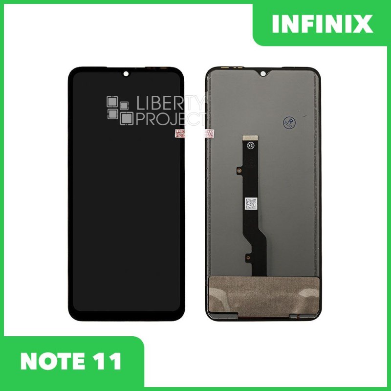 LCD дисплей для Infinix Note 11 в сборе с тачскрином, TFT (черный)
