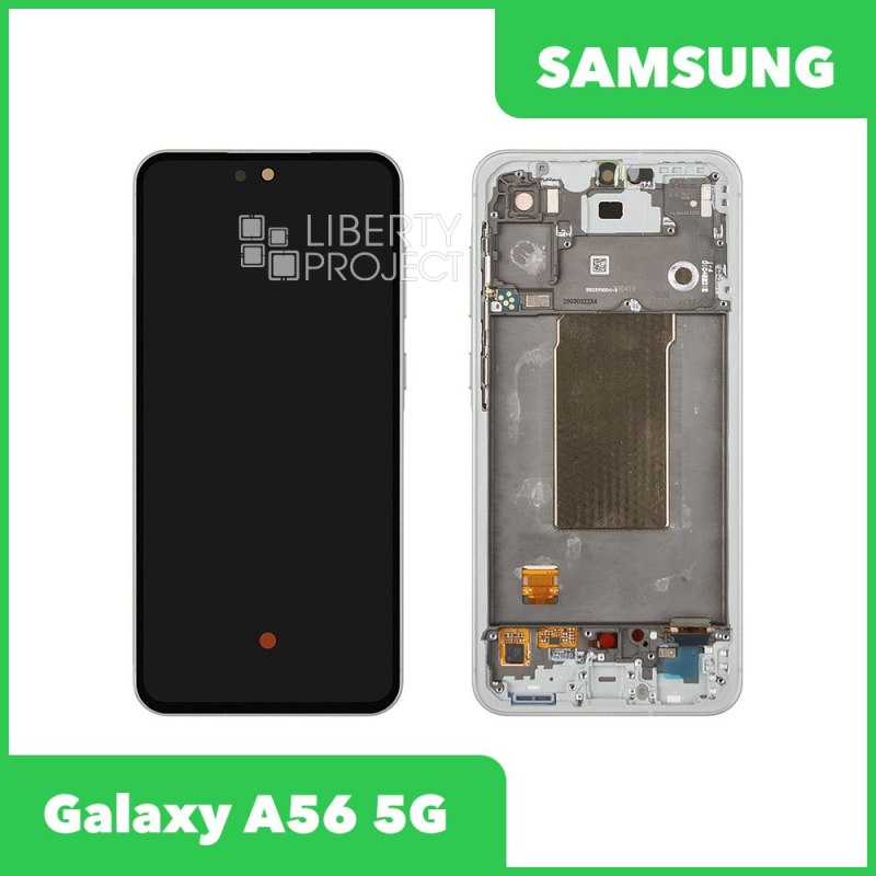 LCD дисплей для Samsung Galaxy A56 5G SM-A566B в рамке (зеленый) 100% OR SP — фото 2
