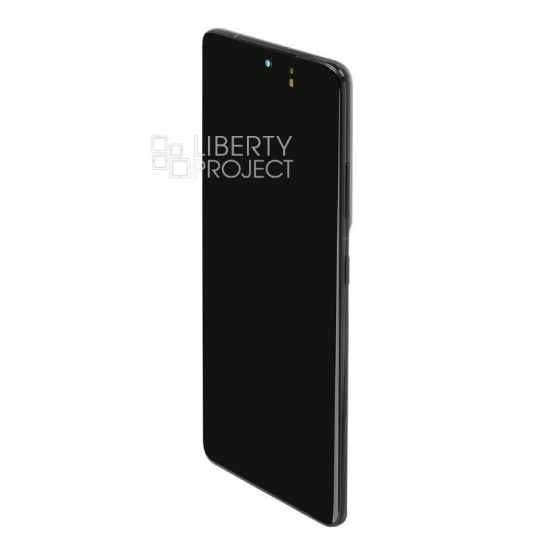LCD дисплей для Samsung Galaxy S21 Ultra 5G SM-G998 в сборе с тачскрином OLED (черный) — фото 4