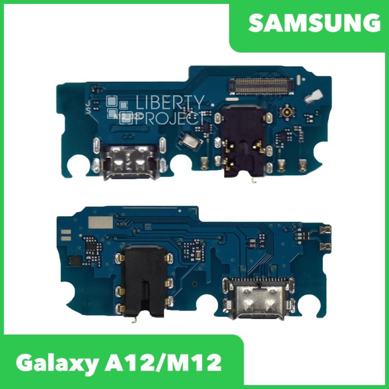 Шлейф/FLC Samsung Galaxy A12/M12 SM-A125/M127 на системный разъём/разъём гарнитуры/микрофон — купить оптом в интернет-магазине Либерти