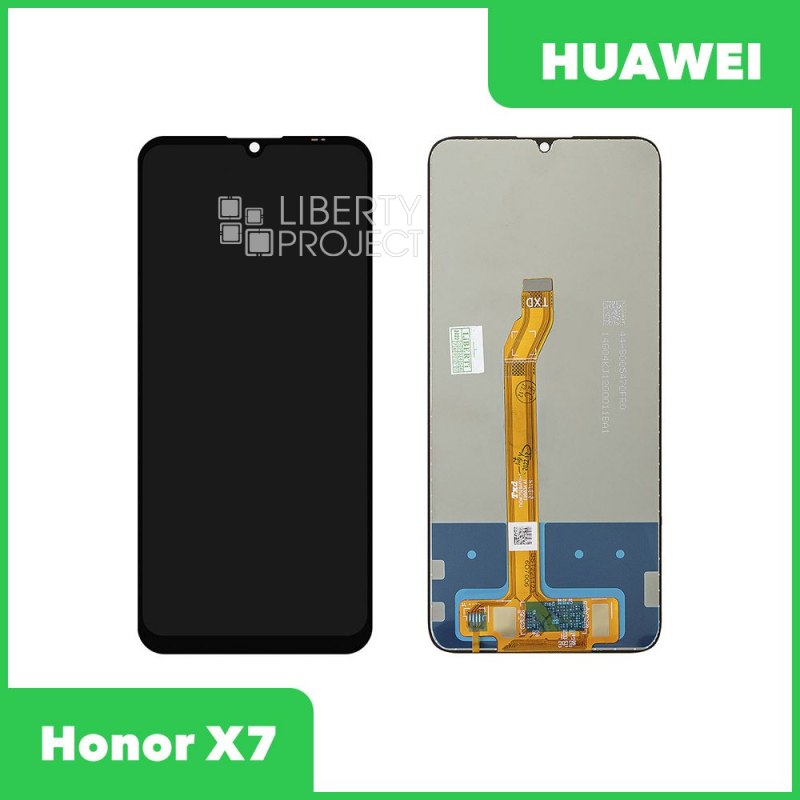 LCD дисплей для Huawei Honor X7/Play6/Enjoy 30 Plus (CMA-LX1/CMA-LX2) с тачскрином (черный) — фото 2