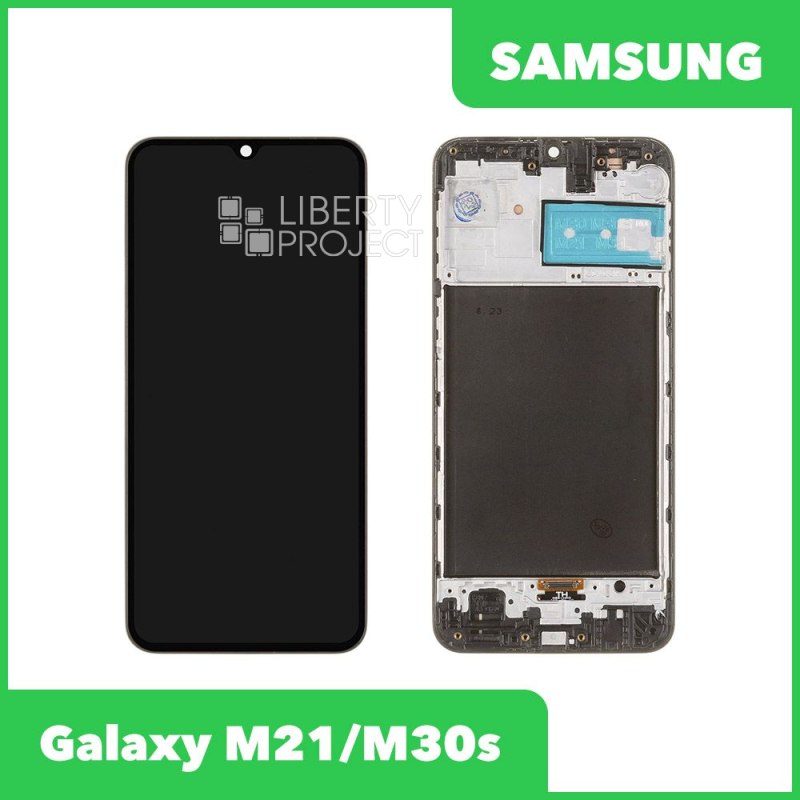 LCD дисплей для Samsung Galaxy M21/M30s SM-M307/M215 в сборе в рамке Incell (черный) — фото 2