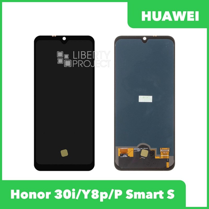 LCD дисплей для Huawei Honor 30i/Y8p/P Smart S (LRA-LX1/AQM-LX1) с тачскрином OLED Full (черный) — фото 2