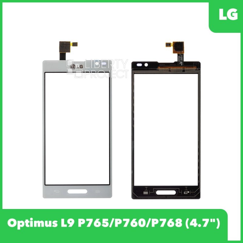 Тачскрин для LG Optimus L9 P765/P760/P768 1-я категория (белый)