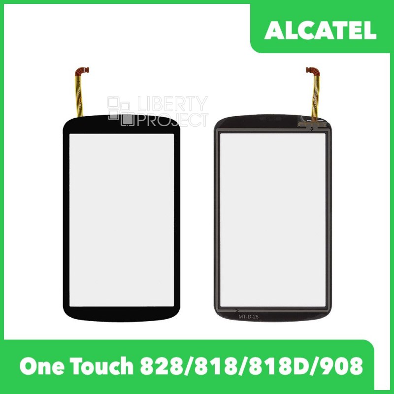 Тачскрин для Alcatel One Touch 828/818/818D/908 (черный)