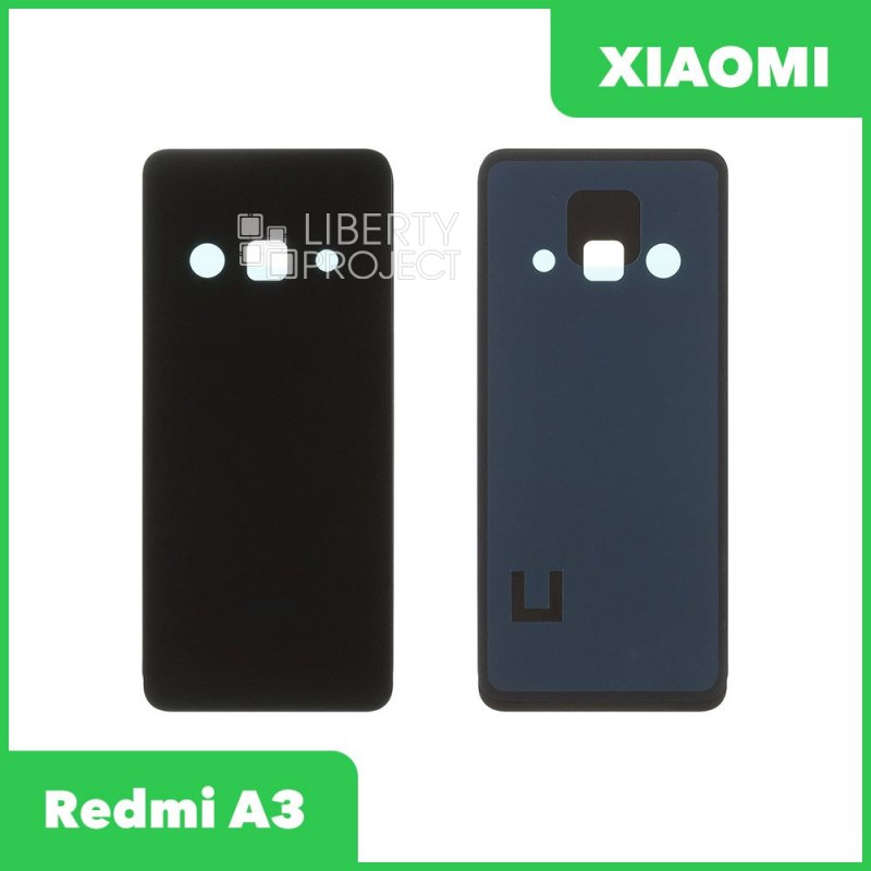 Задняя крышка для Xiaomi Redmi A3 (черный) — купить оптом в интернет-магазине Либерти