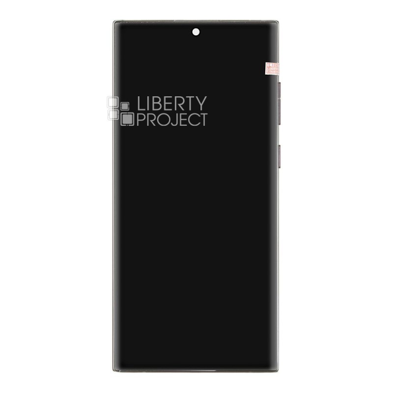 LCD дисплей для Samsung Galaxy S22 Ultra (EUR) в сборе в рамке incell (черный) — фото 5