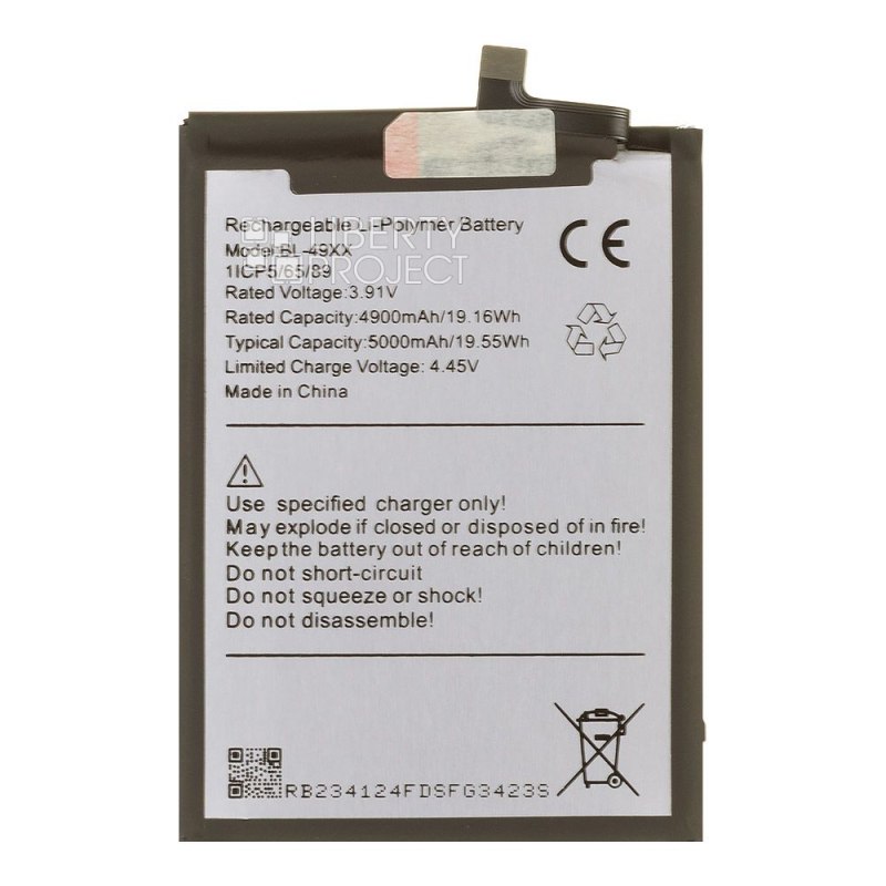 Аккумулятор (АКБ) Infinix Note 40 4G/GT 20 Pro (BL-49 XX)100% Filling Capasity — фото 6