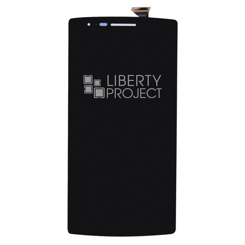 LCD дисплей для OnePlus One в сборе с тачскрином (черный) — купить оптом в интернет-магазине Либерти