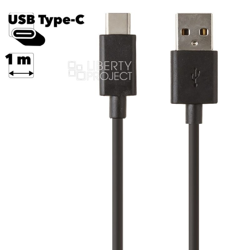 USB Дата-кабель Sony UC820 USB - USB Type-C (черный/европакет)