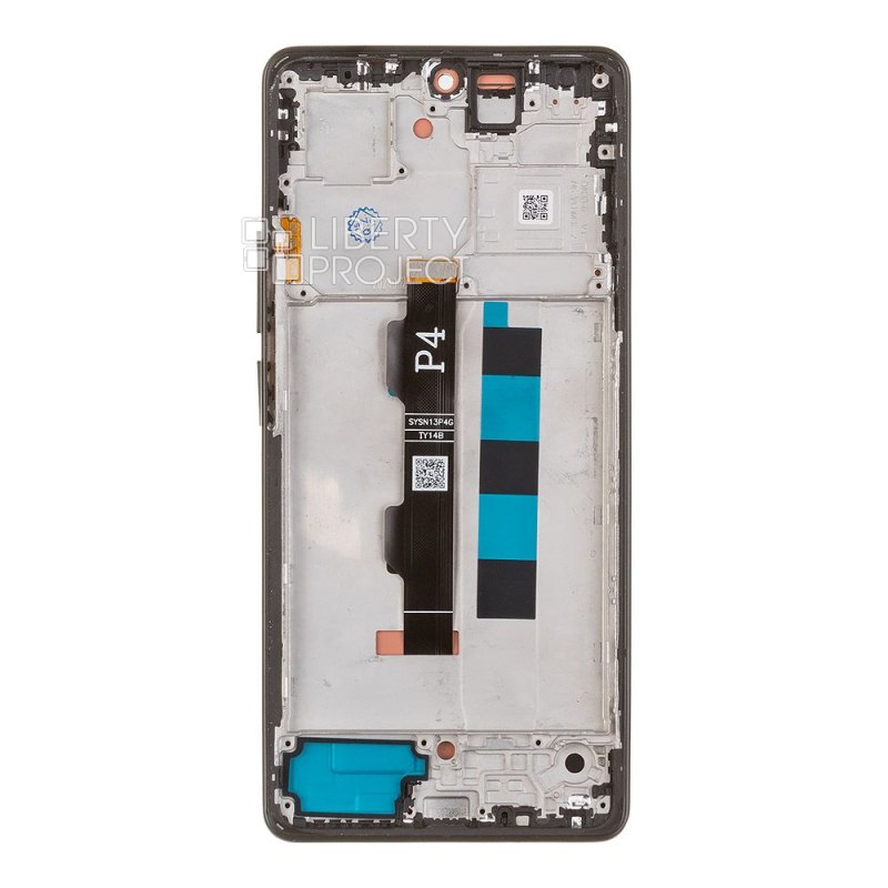 LCD дисплей для Xiaomi Redmi Note 13 Pro 4G/Note 14S/Poco M6 Pro 4G в рамке incell (черный) — фото 3