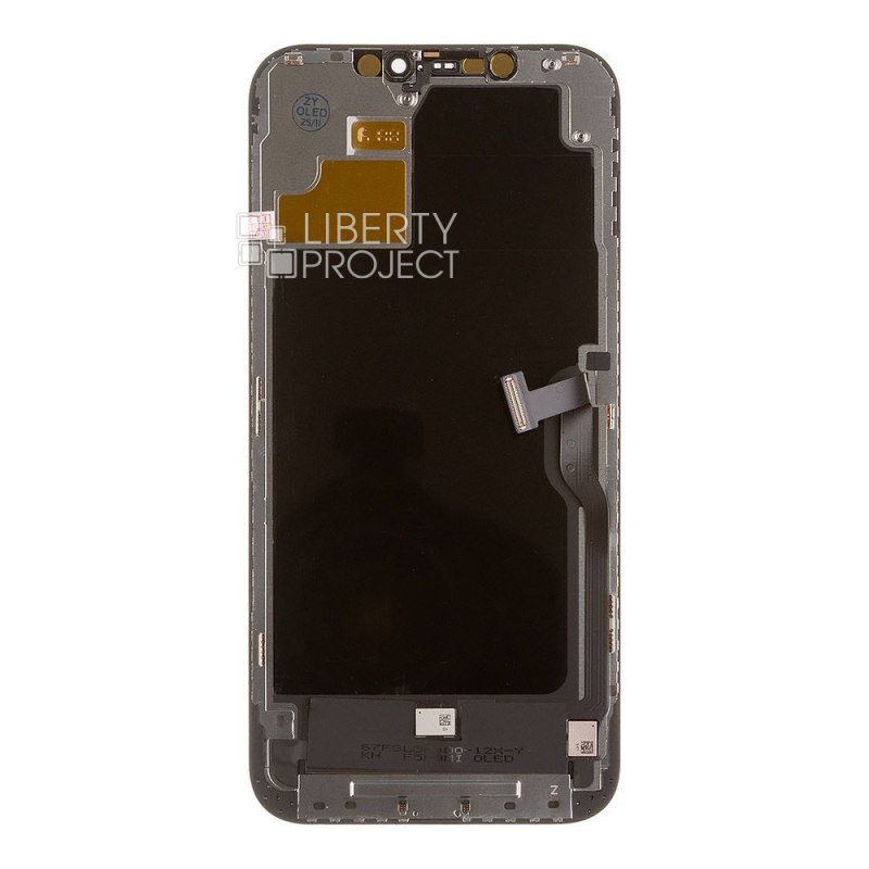 LCD дисплей для Apple iPhone 12 Pro Max (черный) матрица ZY SOFT OLED (привязка без пайки) — фото 3