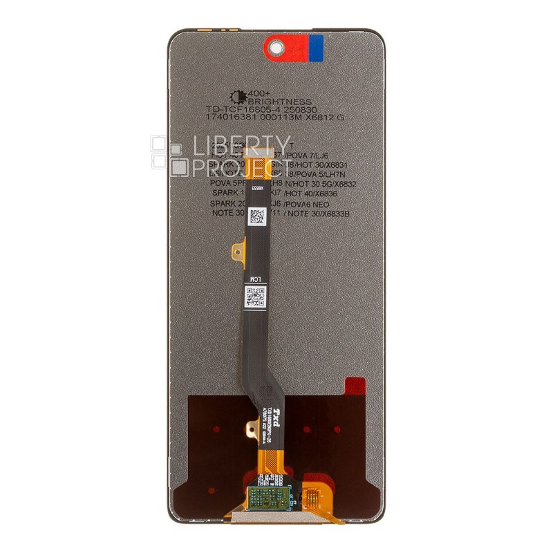 LCD дисплей для Tecno POVA 5/5 Pro 5G/6 Neo/Spark 10 Pro/20 Pro/HOT 30/40/40Pro/Note 30 — фото 3