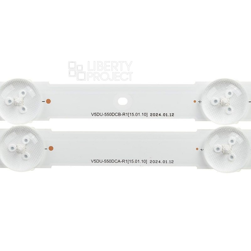 Светодиодная подсветка для телевизоров 55" LM41-00136A LM41-00135A 34798A (комплект 12 шт.) — фото 9