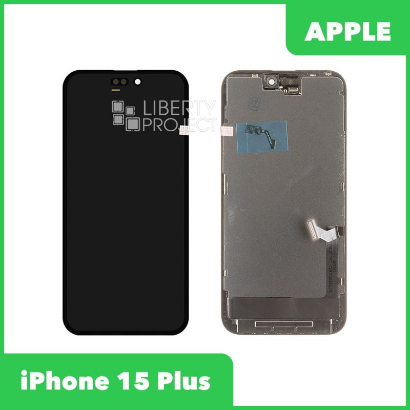 LCD дисплей для Apple iPhone 15 Plus (черный) матрица ZY OLED — фото 2
