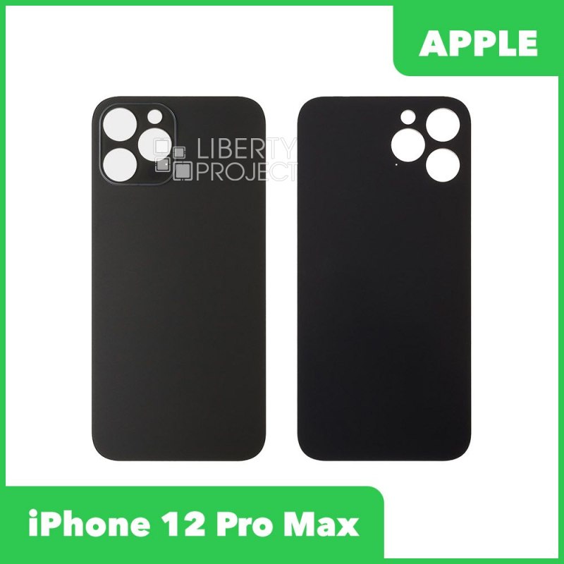Задняя крышка для iPhone 12 Pro Max составная черная