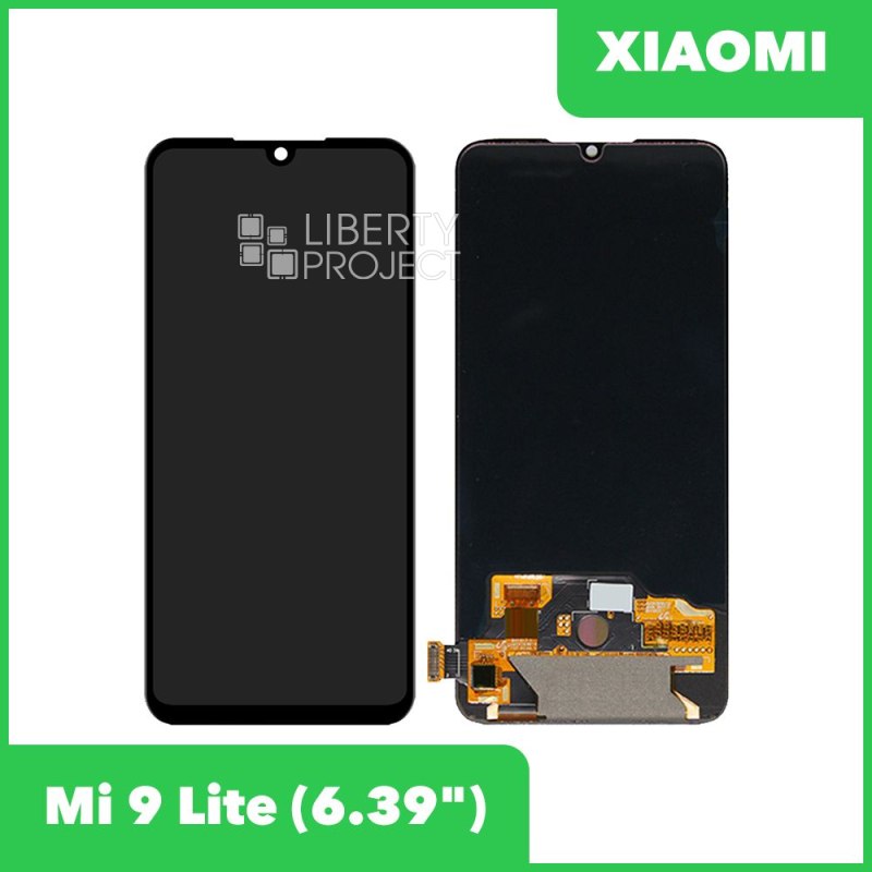 LCD дисплей для Xiaomi Mi 9 Lite в сборе с тачскрином, OLED (черный) — купить оптом в интернет-магазине Либерти