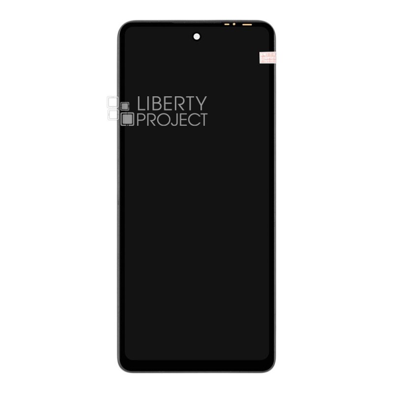 LCD дисплей для Infinix Hot 40 (X6836) с тачскрином в рамке (черный) OR LCD — фото 4